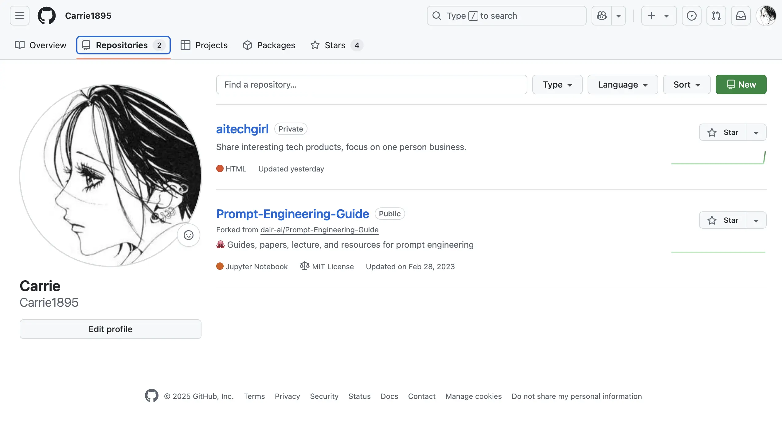 GitHub Profile